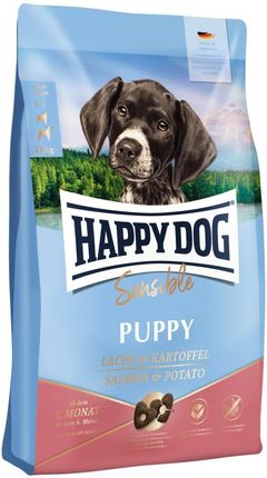Happydog Sensible Puppy Sucha Karma Dla Szczeniąt 1 6 Miesięcy Łosoś I Ziemniak 1Kg