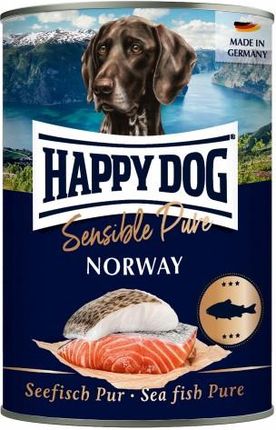 Happydog Puszka Dla Psa Norway Ryba 400G