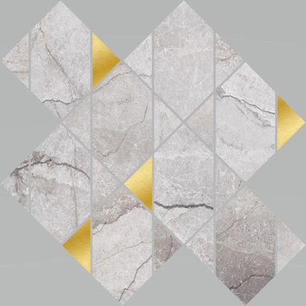 Cersanit Mozaika Stone Hills Grey Glossy 29,7x29,7