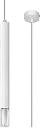Lumes Biała punktowa lampa wisząca tuba - S159-Tixa