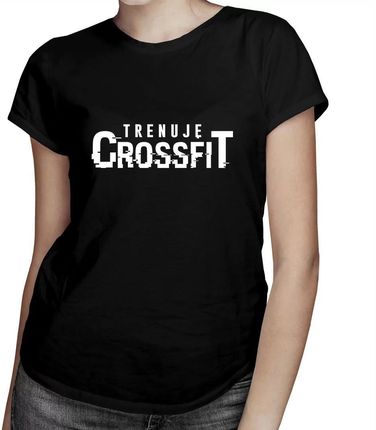 Koszulkowy Pl Trenuję Crossfit Damska Koszulka Z Nadrukiem