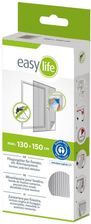 Zdjęcie Easy life Mako Moskitiera Na Okno 130X150Cm Biała Poliester + Taśma Rzep (1746959) - Międzybórz