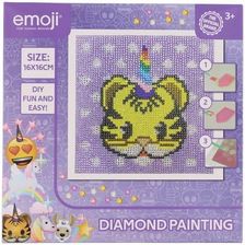 Zdjęcie Emoji Malowanie Diamentami 16 X Cm Tygrys - Brzesko
