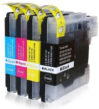 WHITE BOX ZGODNY ZESTAW TUSZY Z BROTHER LC980 DCP-195C DCP-145C DCP-375CW DCP-165C