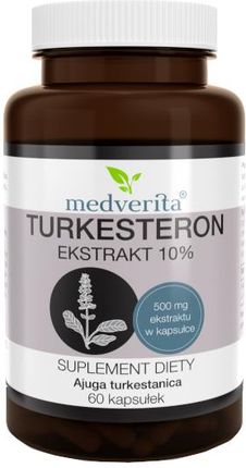 MEDVERITA Turkesteron Ekstrakt 500 mg 60 kaps