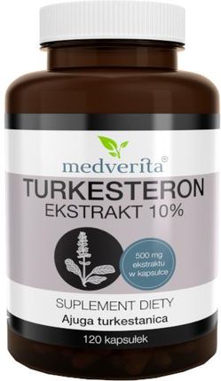 MEDVERITA Turkesteron Ekstrakt 500 mg 120 kaps