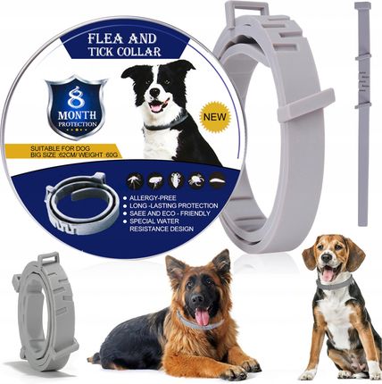 Flea And Tick Collar Obroża Dla Psa Na Pchły Kleszcze 8 Miesięcy 63 Cm