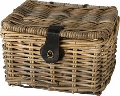 Zdjęcie Fastrider Sera Rattan Bicycle Basket Lid Beige - Maszewo
