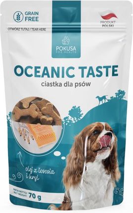 Pokusa Health Oceanic Taste Olej Z Łososia I Kryl 70G