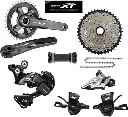 Shimano Zestaw Napęd 2X11Rz Grupa Deore Xt Edition M8000 - Ceny i