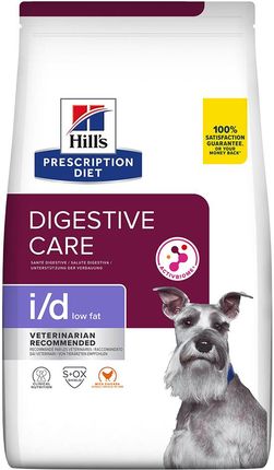 Hill'S Prescription Diet Digestive Care I/D Low Fat Kurczak 4Kg