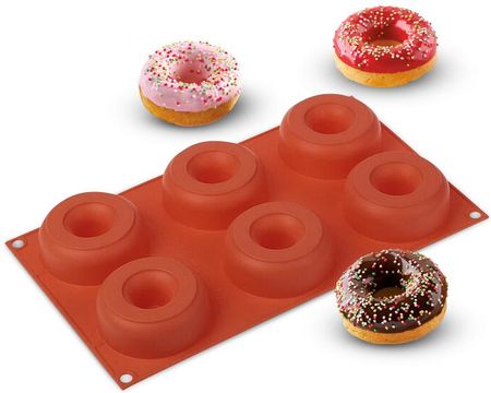 Silikomart Donuts Forma Do Pieczenia Donutów Pączków Silikonowa (26170000065)