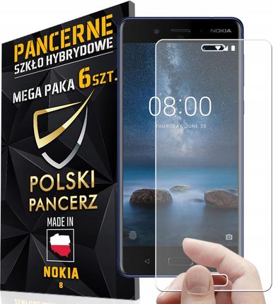 6Pack Mega Paka Szkło Do Nokia 8