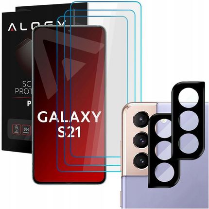 5x Szkło 9H - Na Ekran + Obiektyw Do Galaxy S21