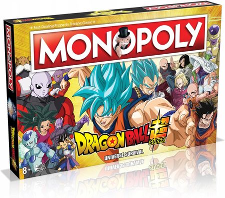 Winning Moves Monopoly Dragon Ball Super (wersja angielska)