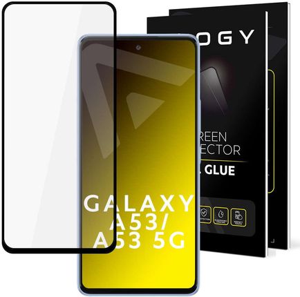 Alogy Szkło Hartowane Do Etui Full Glue Case Friendly Do Samsung Galaxy A53 A53 5G Czarne
