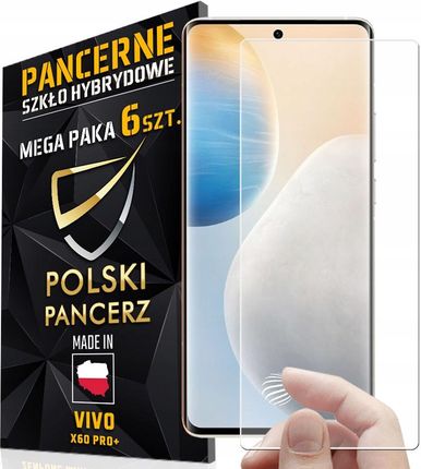 6Pack Szkło Pancerne Do Vivo X60 Pro+