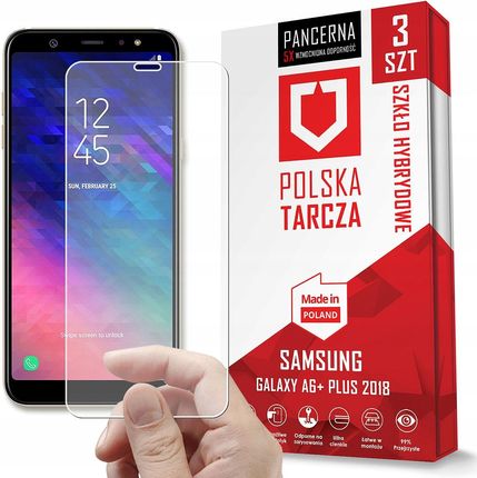 3PACK Szkło Do Samsung Galaxy A6+ Plus 2018
