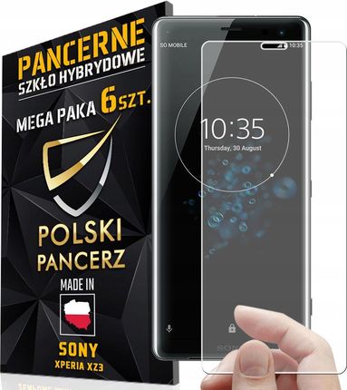 6Pack Szkło Pancerne Do Sony Xperia Xz3