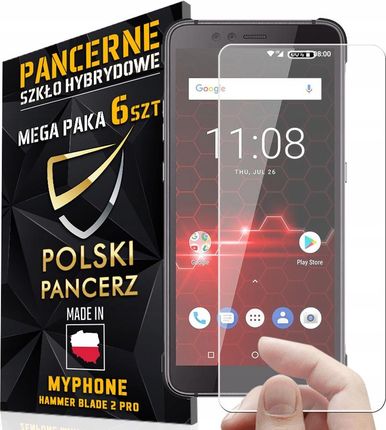 6Pack Mega Szkło Do Myphone Hammer Blade 2 Pro