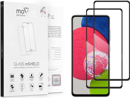 Movear 2 Szt. | Glass Mshield 2.5D Max Do Samsung Galaxy A52S A52 (6.5")