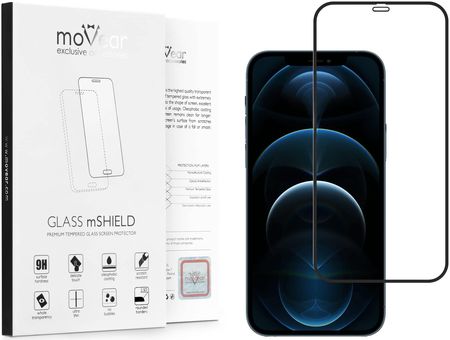 Movear 2.5D Max Szkło Hartowane Do Apple Iphone 12 Pro Max (6.7") Na Cały Ekran | Do Etui, Fullglue, 9H