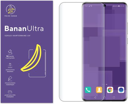 Polski Banan Szkło Hartowane Uv Do Huawei P50 Pro