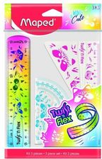 Zdjęcie Maped Zestaw Mini Cute Twist'n Flex niełamliwy lin 5cm/ekier/kątom - Tarnów