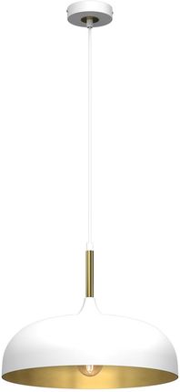 Milagro Lampa wisząca LINCOLN WHITE/GOLD 35cm do salonu (MLP8031)