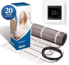 Devi Dtif Devimat 150T 1500W 10,0M2 Devireg Touch Śnieżnobiały 140F0457+140F1071