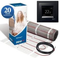Devi Dtif Devimat 150T 1500W 10,0M2 Devireg Touch Czarny 140F0457+140F1069