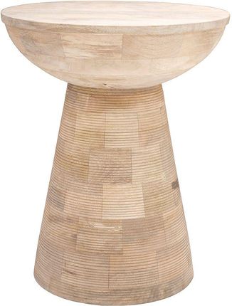 Cudnemeble Mały Nowoczesny Stolik Okrągły Z Drewna Mango 3778