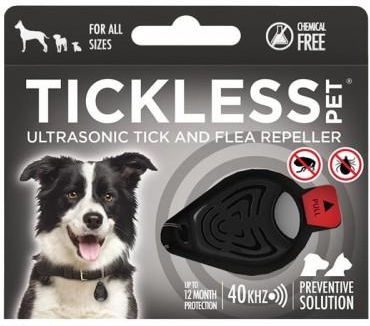 Tickless | Odstraszacz Kleszczy Pet Dla Zwierząt Czarny