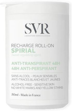 SVR Spirial Recharge roll-on antyperspirant w kulce  50 ml - opakowanie uzupełniające