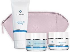 Clarena KremSPF50 100Ml + Tonik 200Ml + Mleczko Do Demakijażu 200Ml + Balsam Do Ust 15Ml