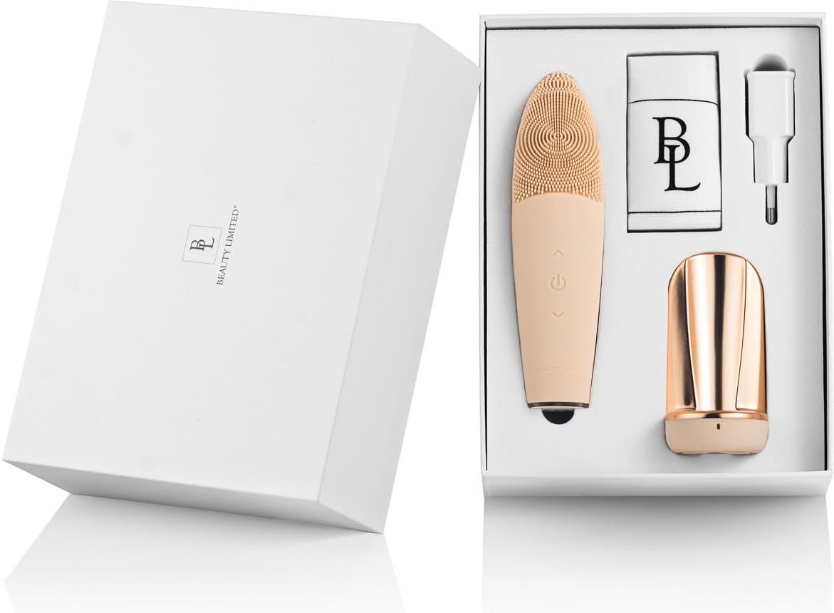 Beauty Limited Szczoteczka Soniczna Termalna Beżowa BL-02 - zdjęcie 5 Beauty Limited Szczoteczka Soniczna Termalna Beżowa BL-02