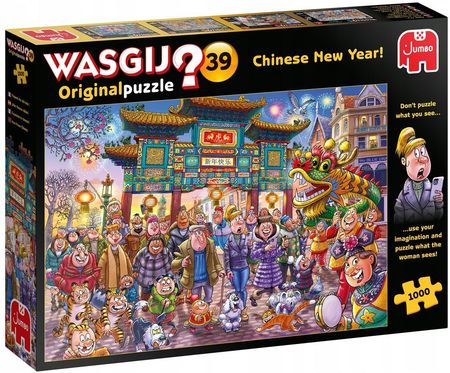 Jumbo Puzzle Wasgij Original 39 Chiński Nowy Rok 1000El.