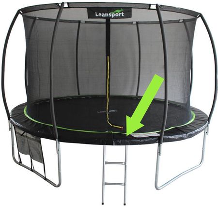 Lean Sport Osłona Na Sprężyny Do Trampoliny Max 14Ft Czarno Zielona