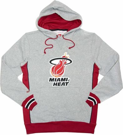 Bluza z kapturem Mitchell & Ness Pinnacle Heavyweight Fleece NBA Miami Heat