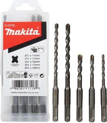 Makita zestaw wierteł SDS-PLUS 5szt.D-00795 MD00795