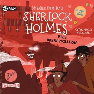CD MP3  Pies Baskerville'ów. Klasyka dla dzieci. Sherlock Holmes