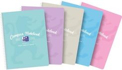 Zdjęcie Top 2000 Kołozeszyt A4+ 80K Kratka Campus Pastel 400160106 Oxford - Kamień Krajeński