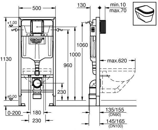 GROHE Rapid SL 38528001 - zdjęcie 3 GROHE Rapid SL 38528001