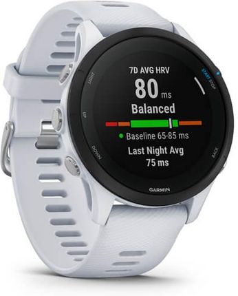 FORERUNNER 255 ホワイト Garmin Forerunner 255 Music Mleczny Kwarc 010-02641-31