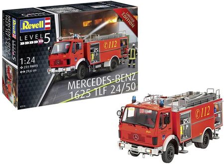 Revell Model Strażacki Do Sklejania Mercedes-Benz 1625 Tlf