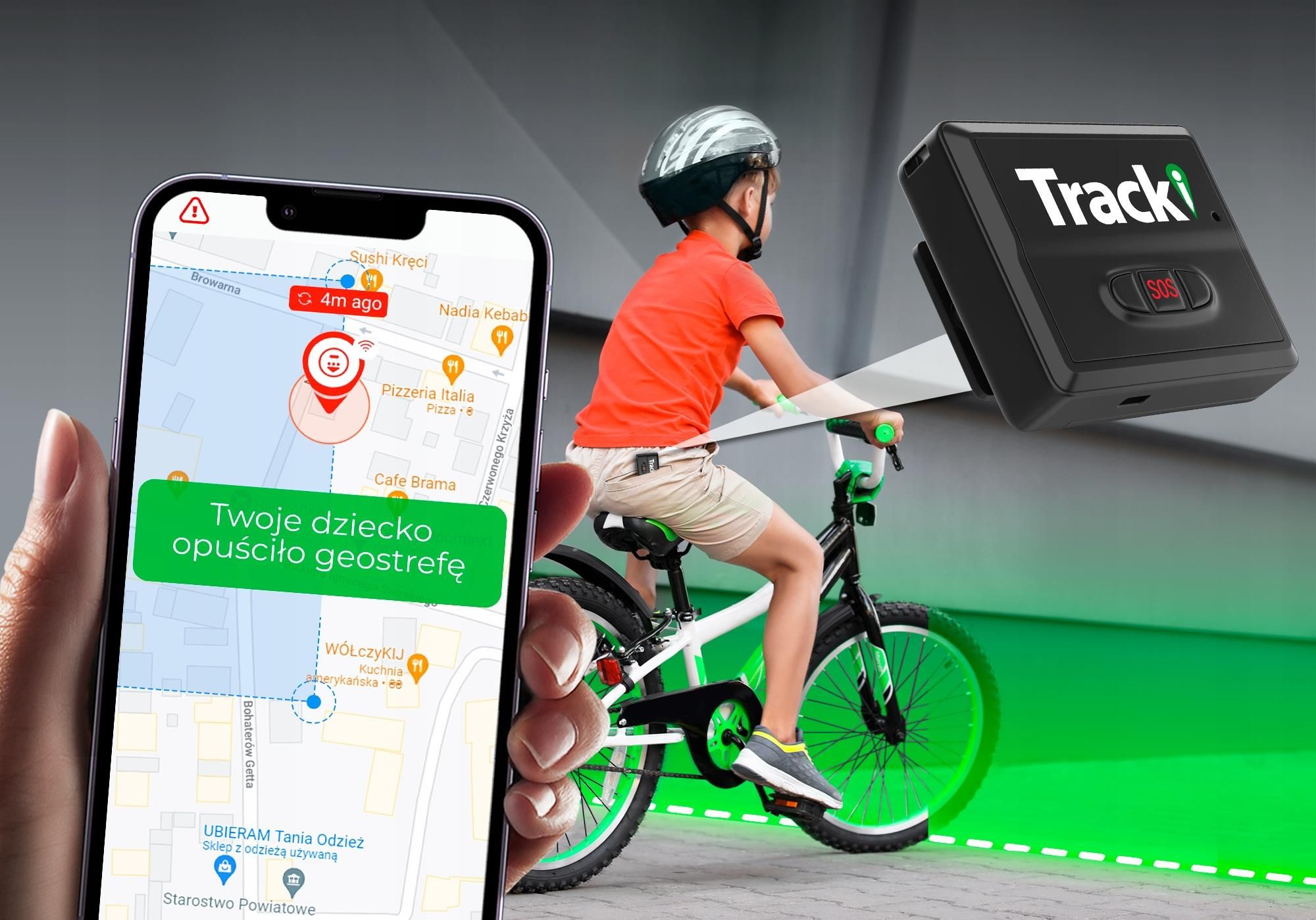 Trackimo Tracki 3G Lokalizator GPS z kartą SIM