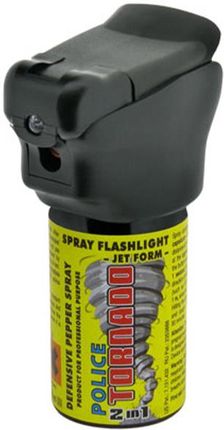Gaz pieprzowy ESP Spray Flashlight Police Tornado 360 45 ml - strumień (SFL-01-45-360)