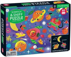 Mudpuppy Puzzle Sensoryczne Z Elementami Zapachowymi Kosmiczne Owoce 60El.