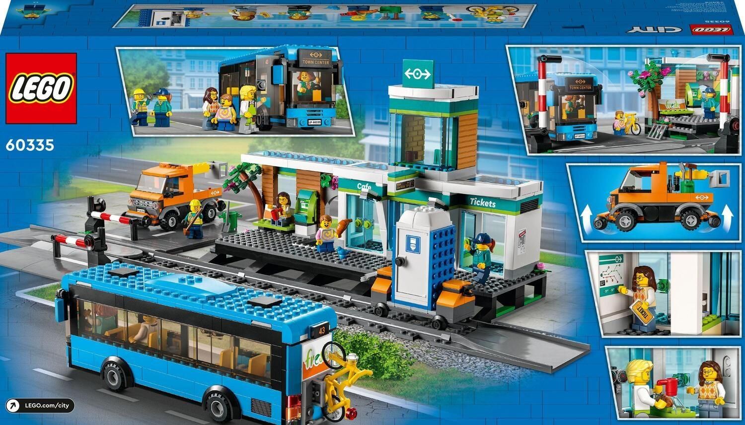 LEGO 60335 City Dworzec kolejowy - porównaj ceny 