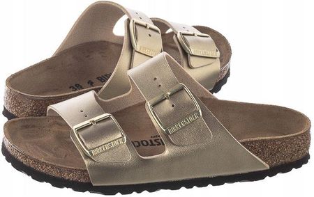 Damskie Klapki Birkenstock Arizona 1016111 Złote